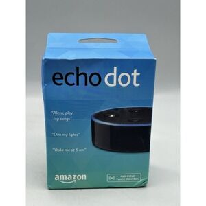 Amazon Echo Dot Black (2nd Gen) Smart Speaker - Sealed